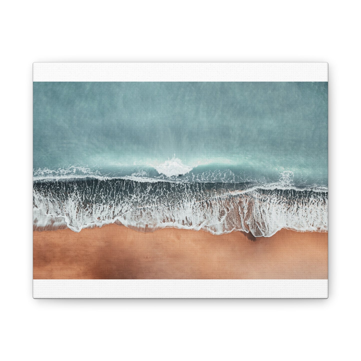 Waves & Sand 2, Canvas Stretched, 2 Sizes Available 24"x16" or 36"x24" x 0.75"