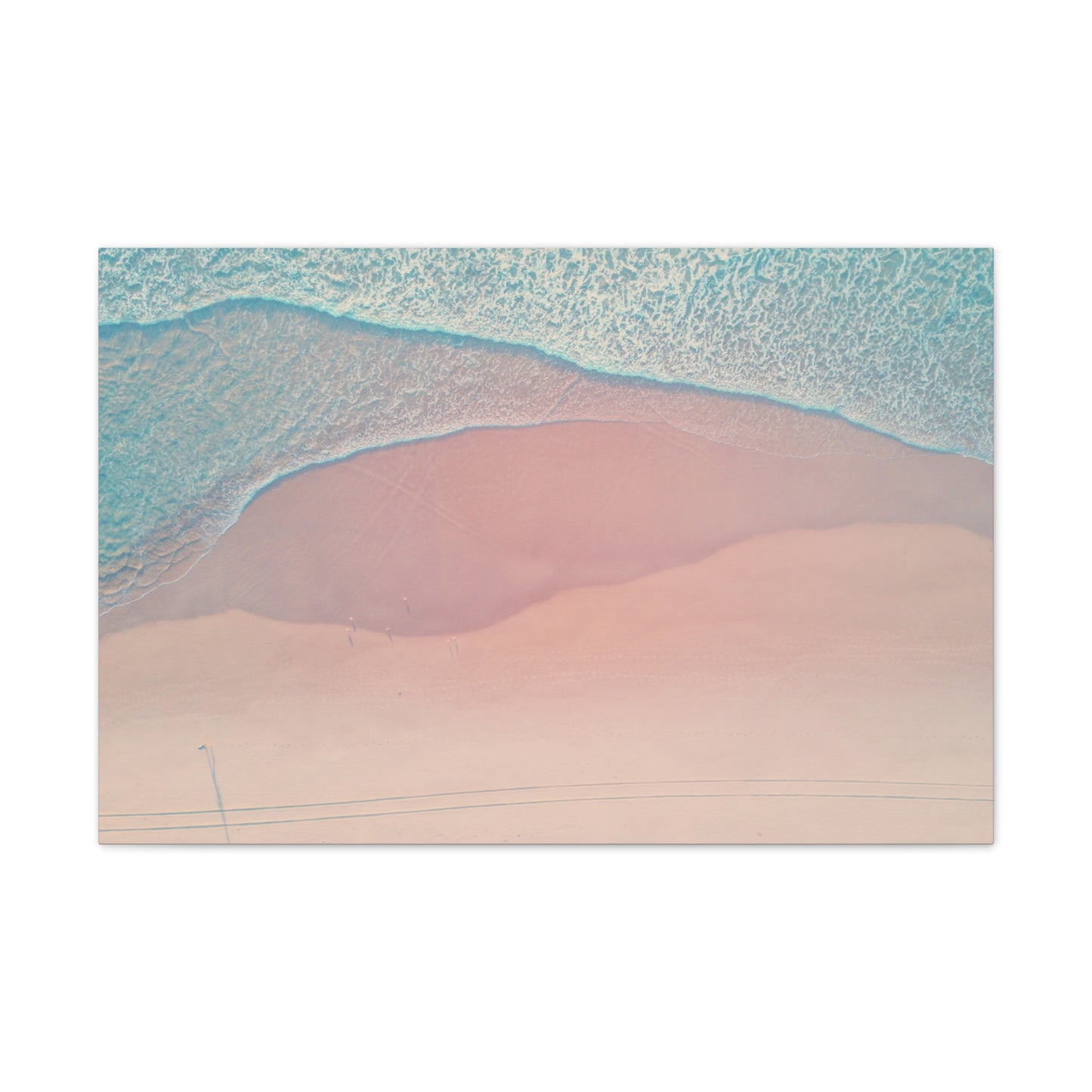 Sand & Water, Canvas Stretched, 2 Sizes Available 24"x16" & 36"x24" 0.75"