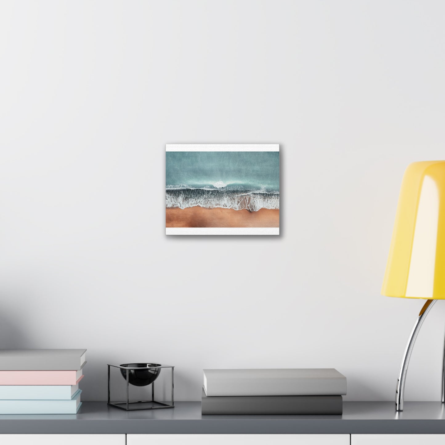 Waves & Sand 2, Canvas Stretched, 2 Sizes Available 24"x16" or 36"x24" x 0.75"