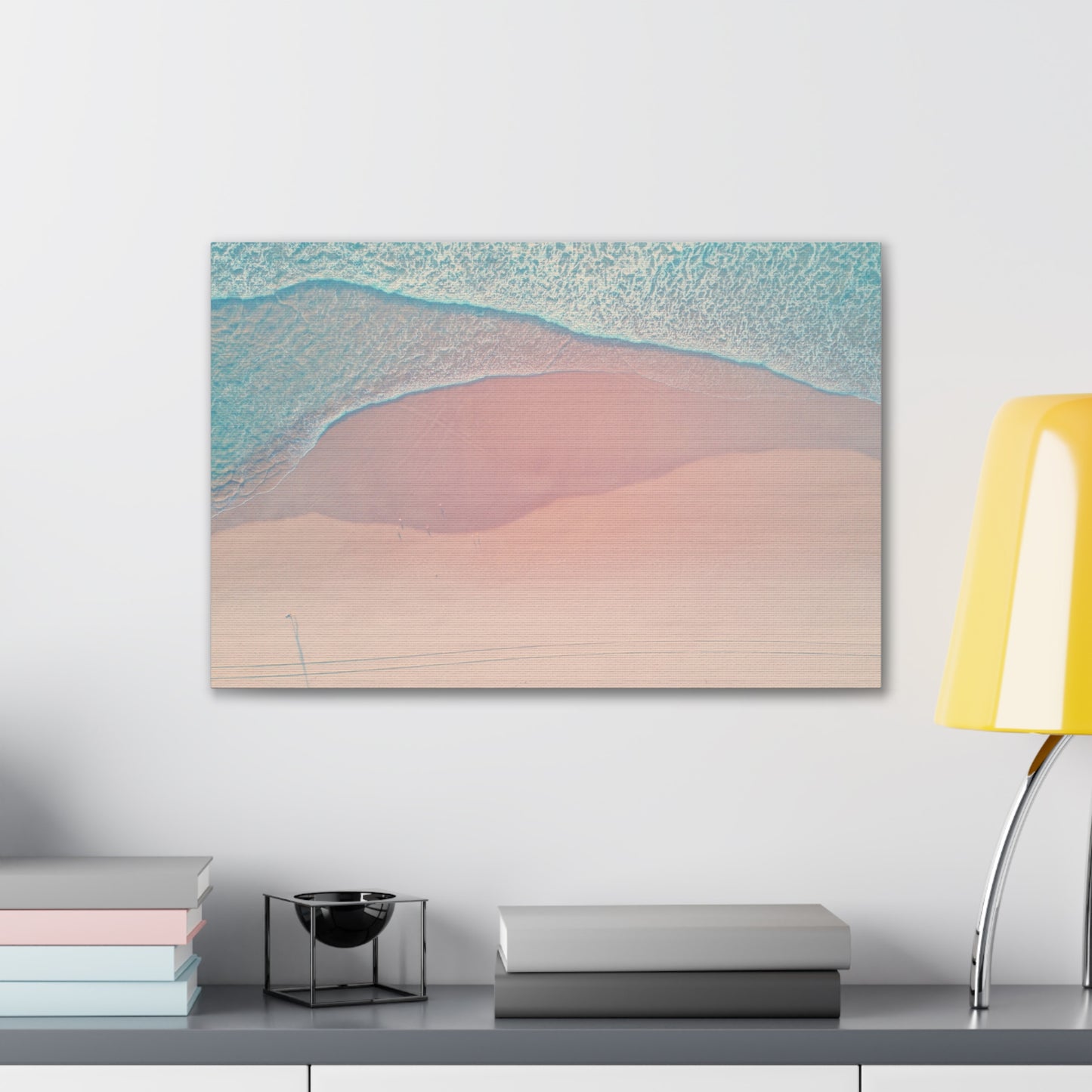 Sand & Water, Canvas Stretched, 2 Sizes Available 24"x16" & 36"x24" 0.75"