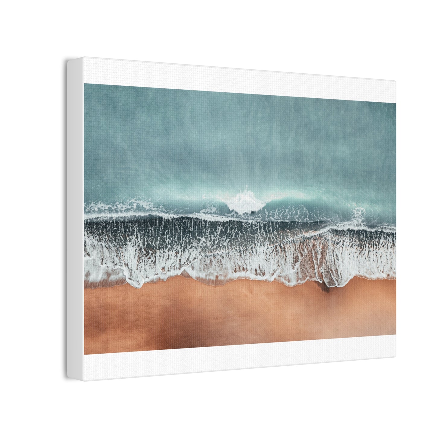 Waves & Sand 2, Canvas Stretched, 2 Sizes Available 24"x16" or 36"x24" x 0.75"
