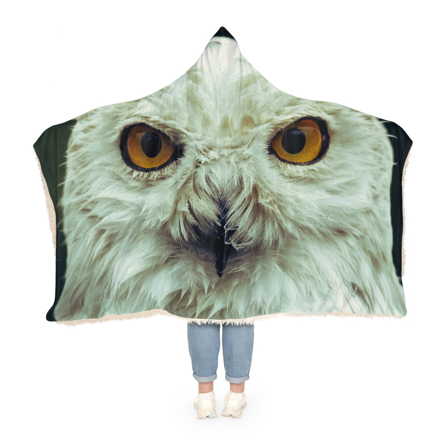 Snuggle Blanket - White Owl