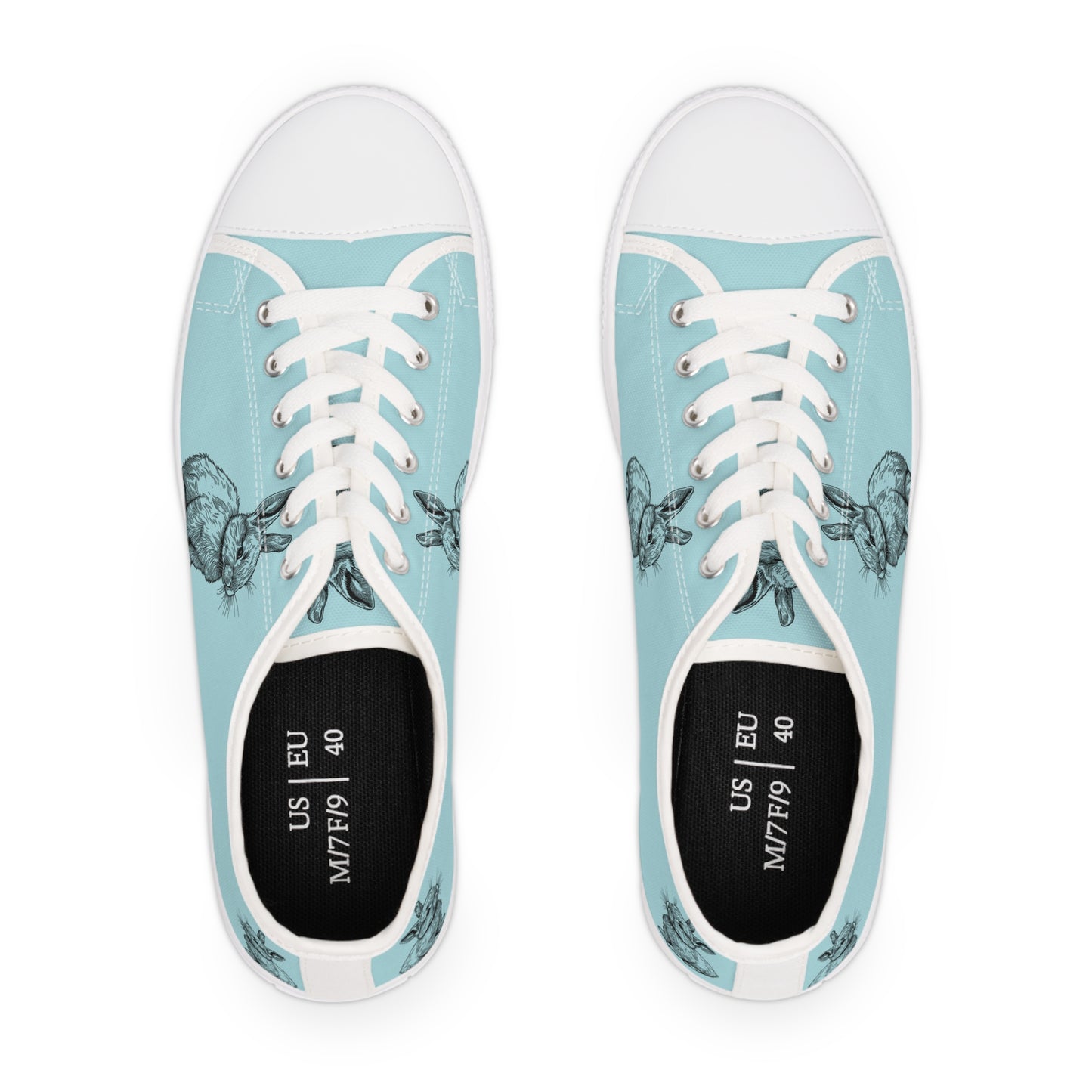 Women's Low Top Sneakers - Custom Design