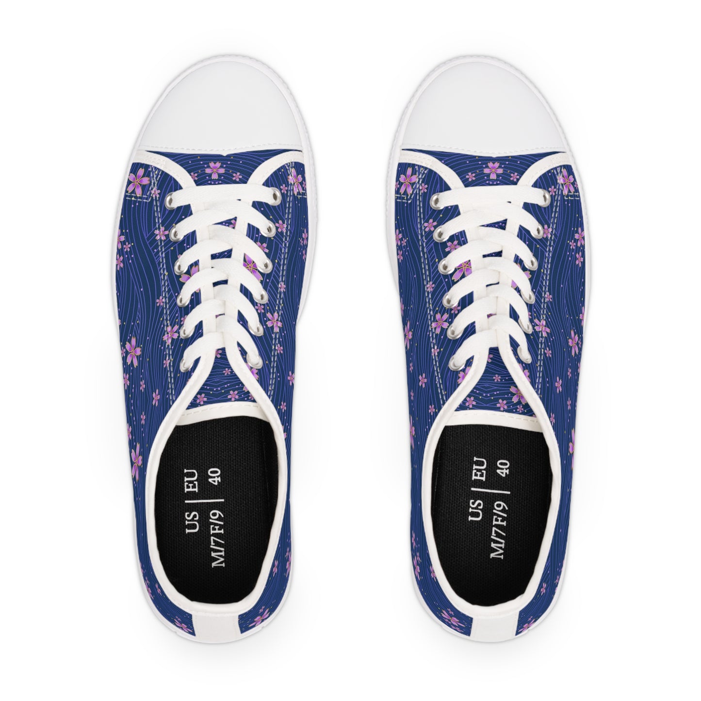 Women's Low Top Sneakers - Custom Design