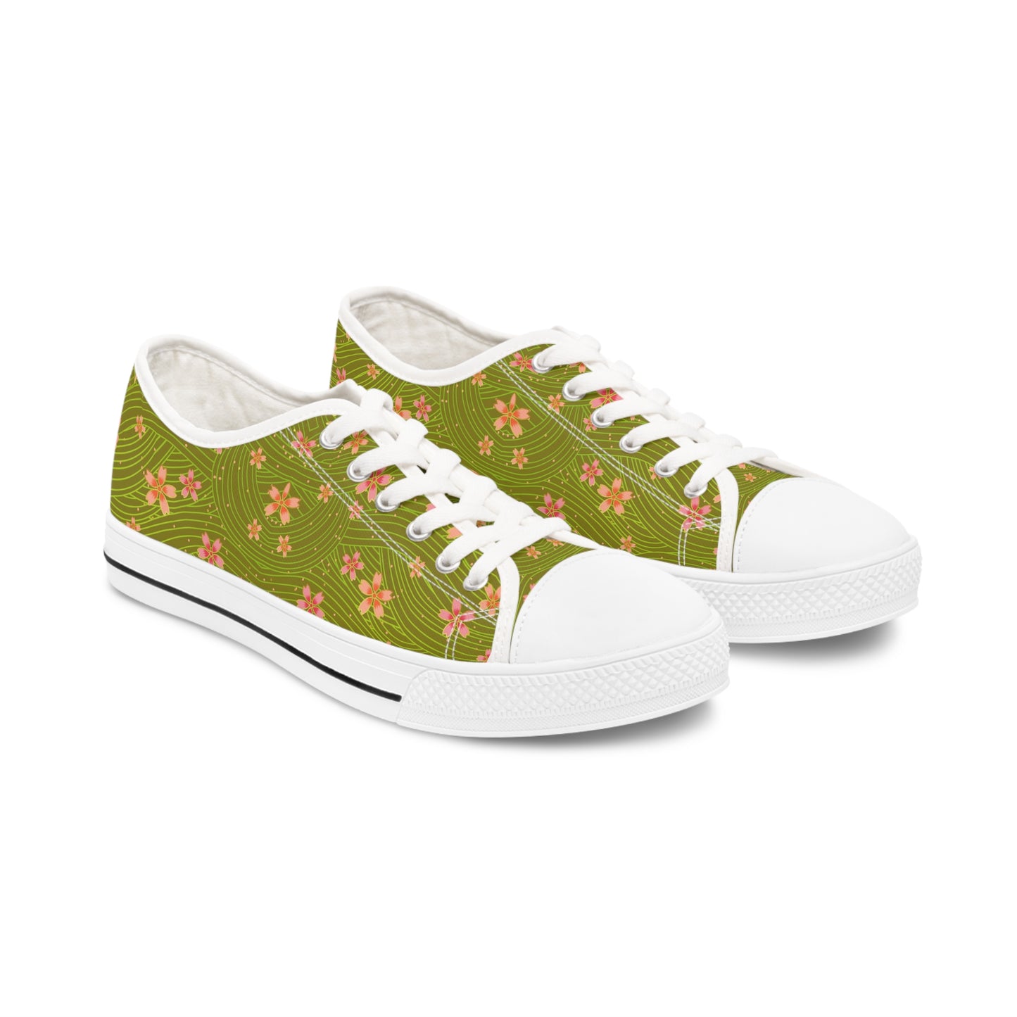 Women's Low Top Sneakers - Custom Design