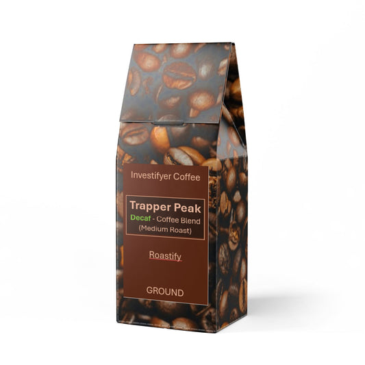 Trapper Peak Decaf Coffee Blend (Medium Roast) - GROUND