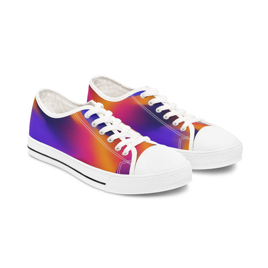 Women's Low Top Sneakers - Custom Design