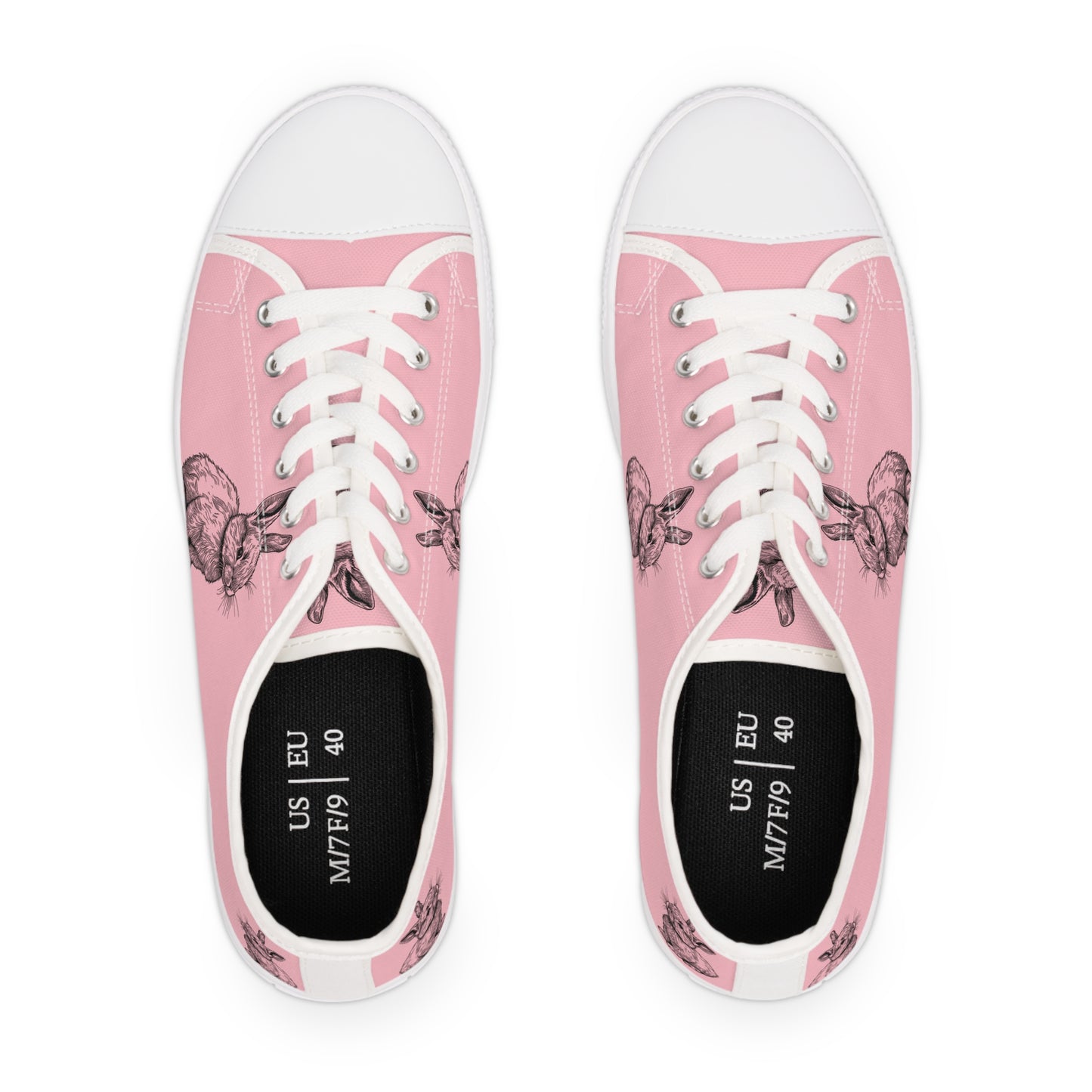 Women's Low Top Sneakers - Custom Design