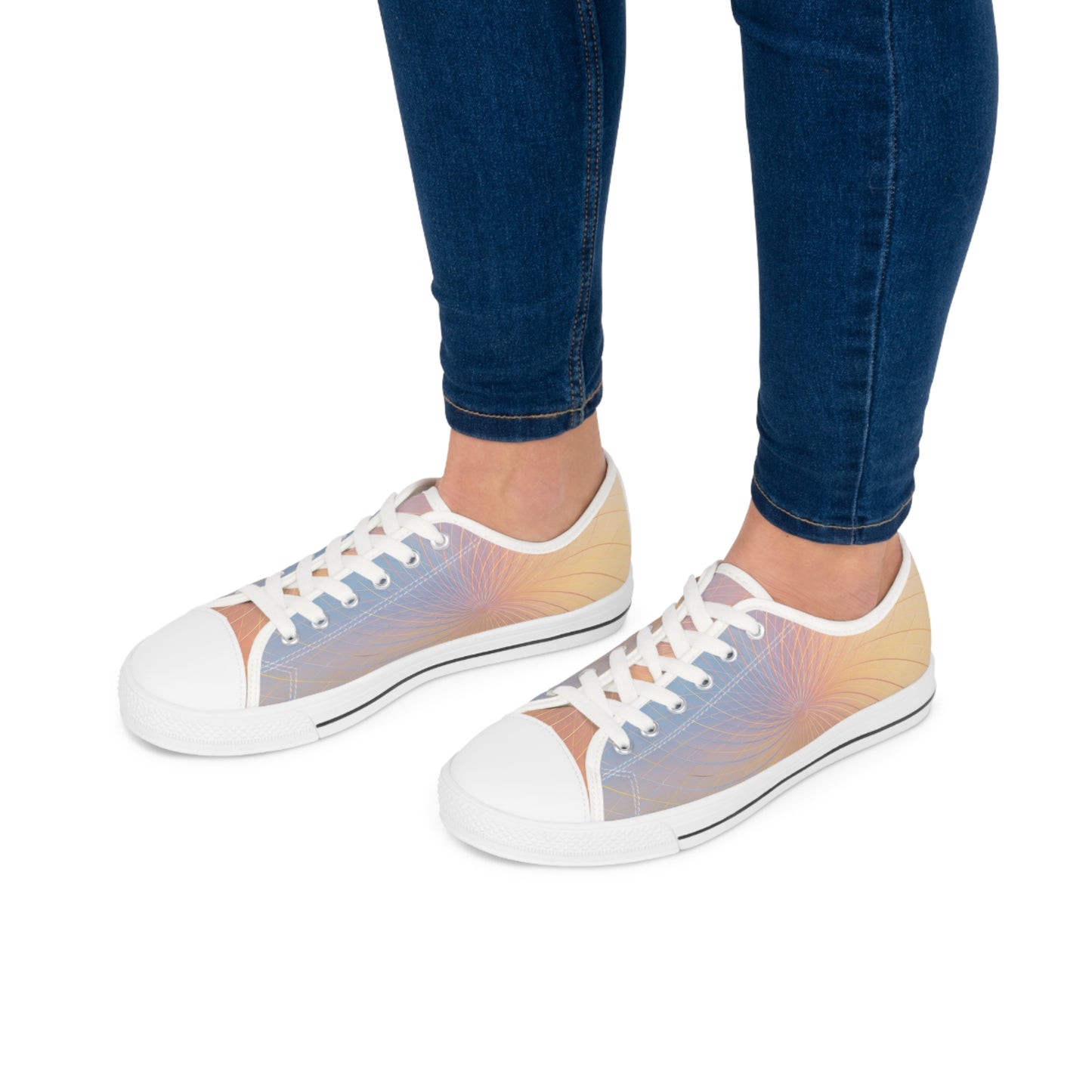 Women's Low Top Sneakers - Custom Design