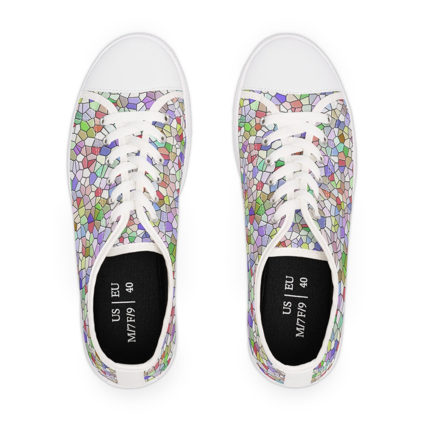 Women's Low Top Sneakers - Custom Design