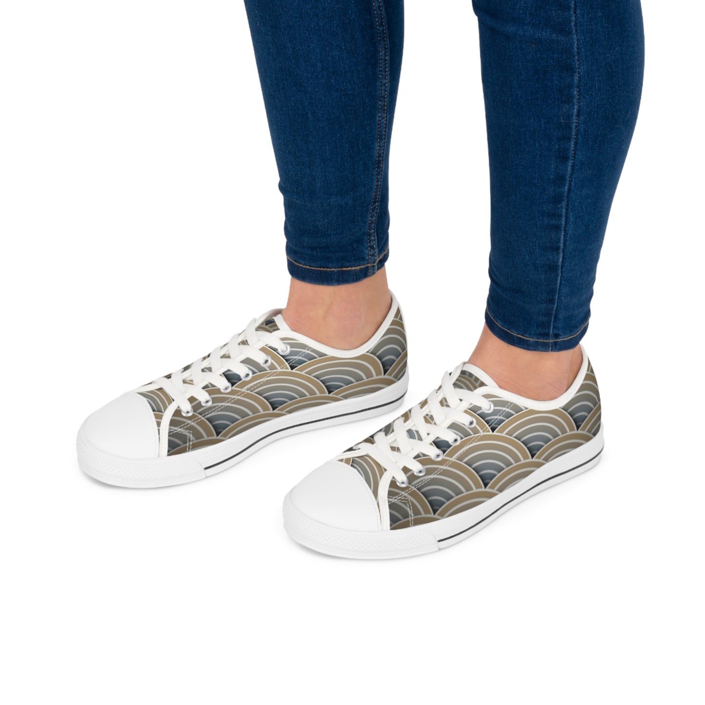 Women's Low Top Sneakers - Custom Design