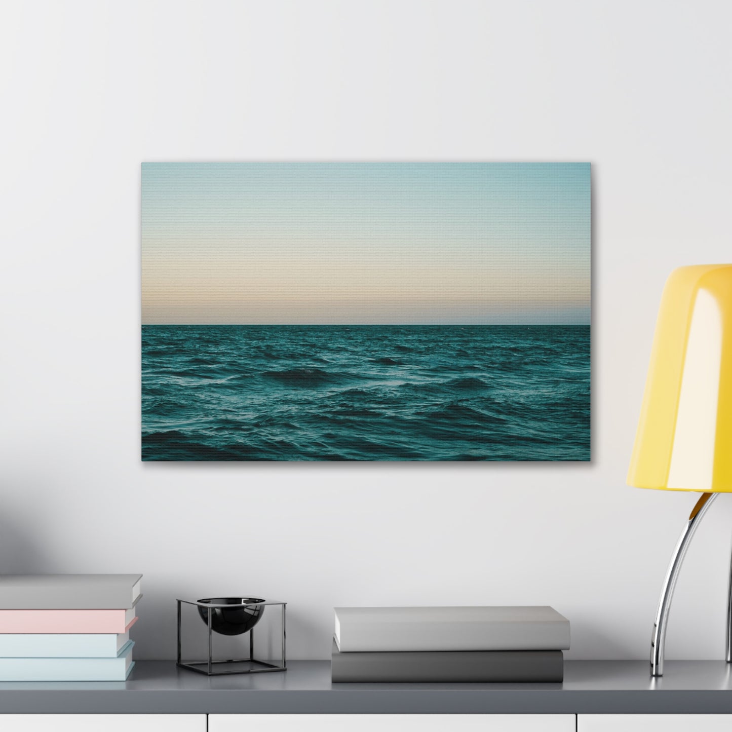 Water World, Canvas Stretched, 2 Sizes Available 24"x16" & 36"x24" x 0.75"