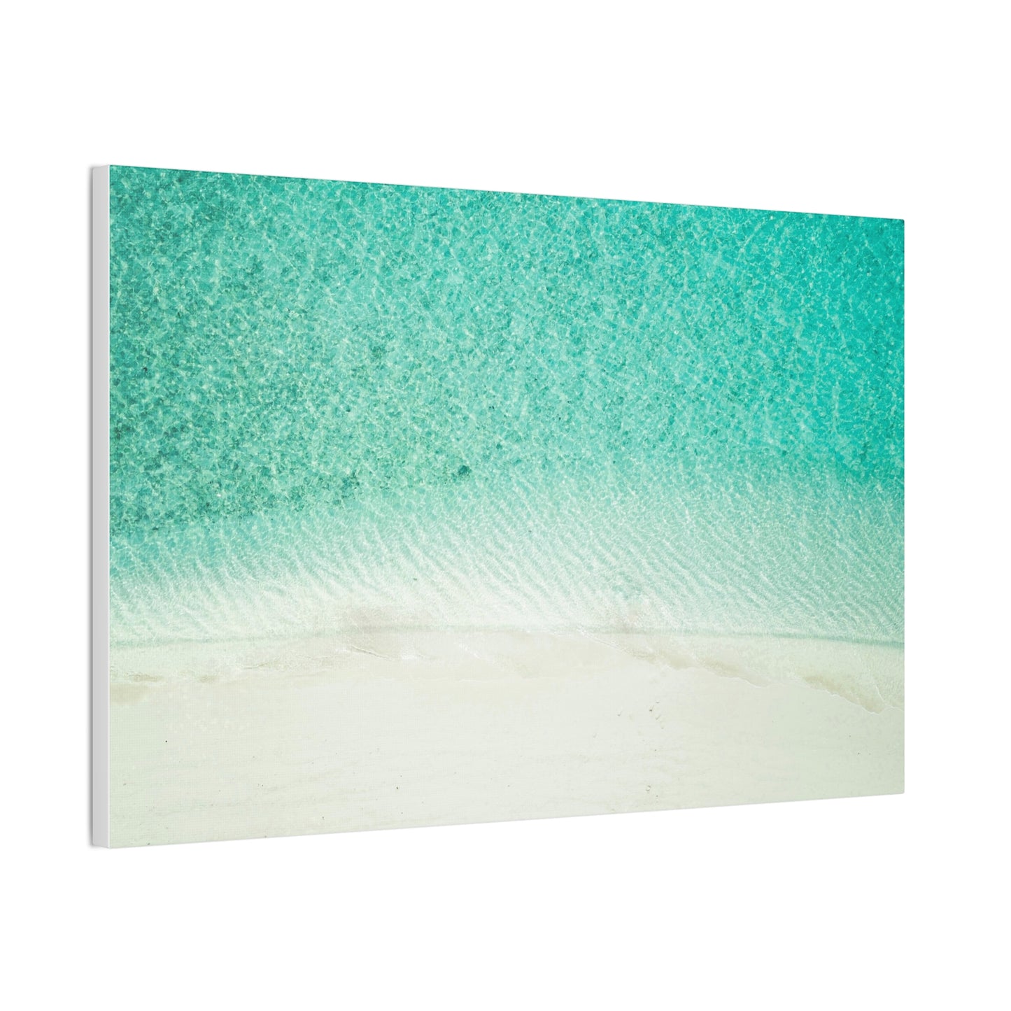 Relaxing Beach, Canvas Stretched, 2 Sizes Available 24"x16" & 36"x24" x 0.75"