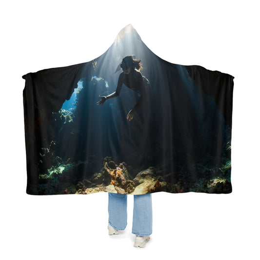 Snuggle Blanket - Underwater Cave Dive