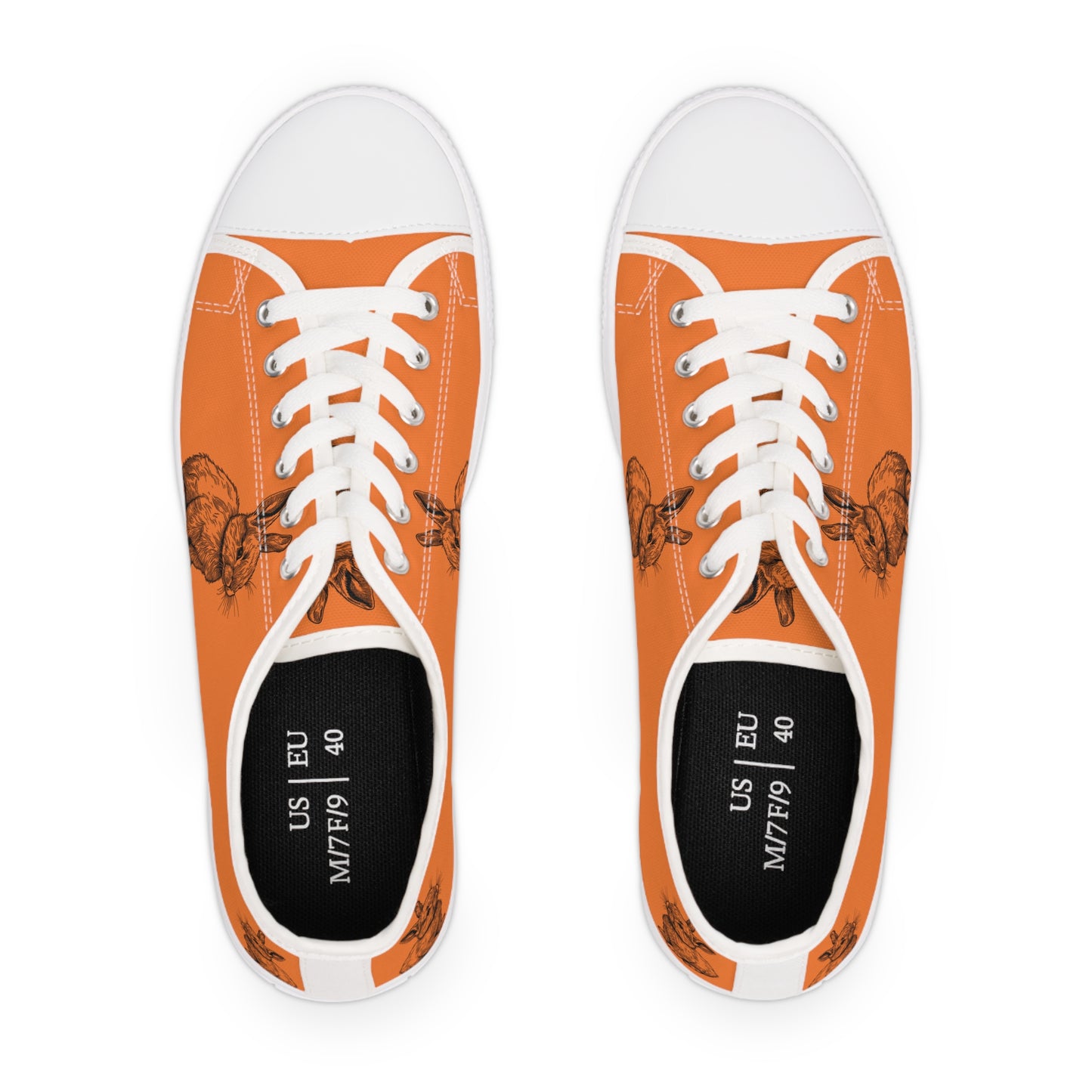 Women's Low Top Sneakers - Custom Design