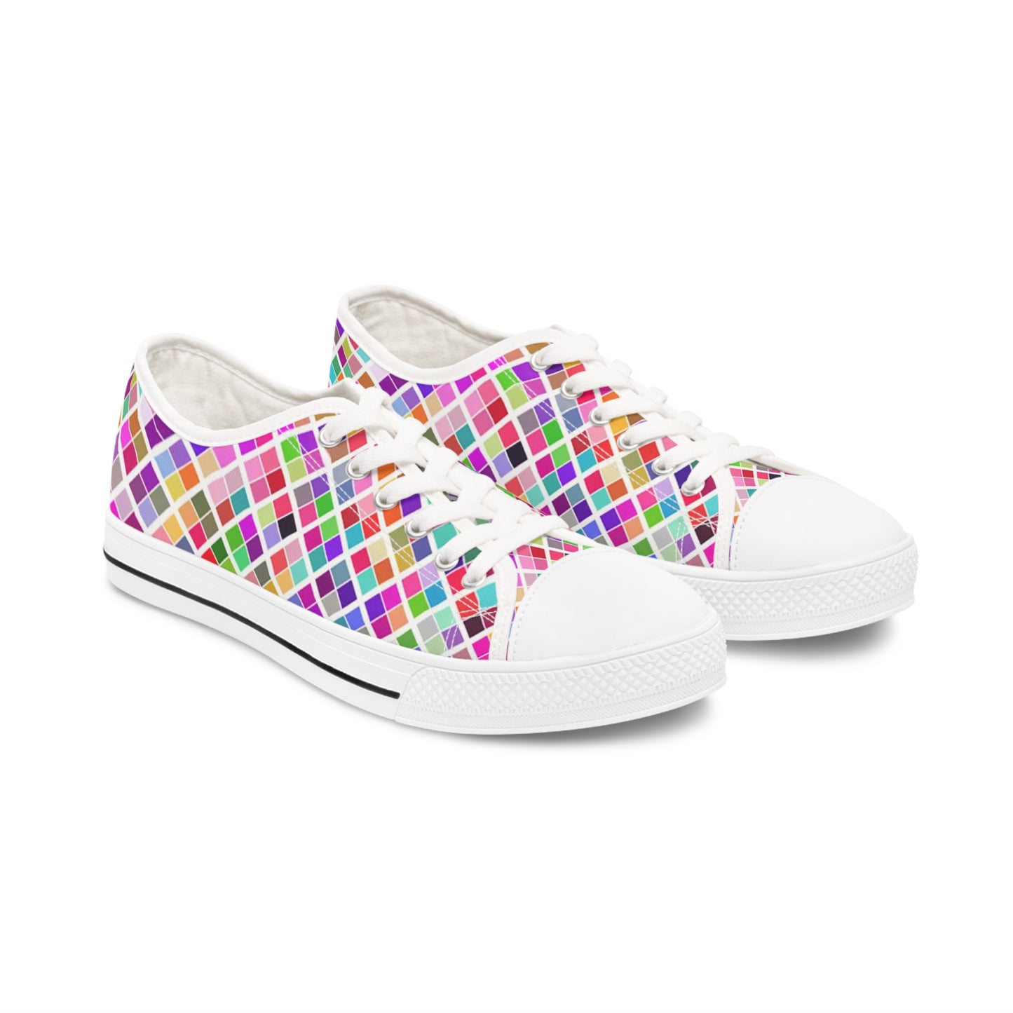 Women's Low Top Sneakers - Custom Design