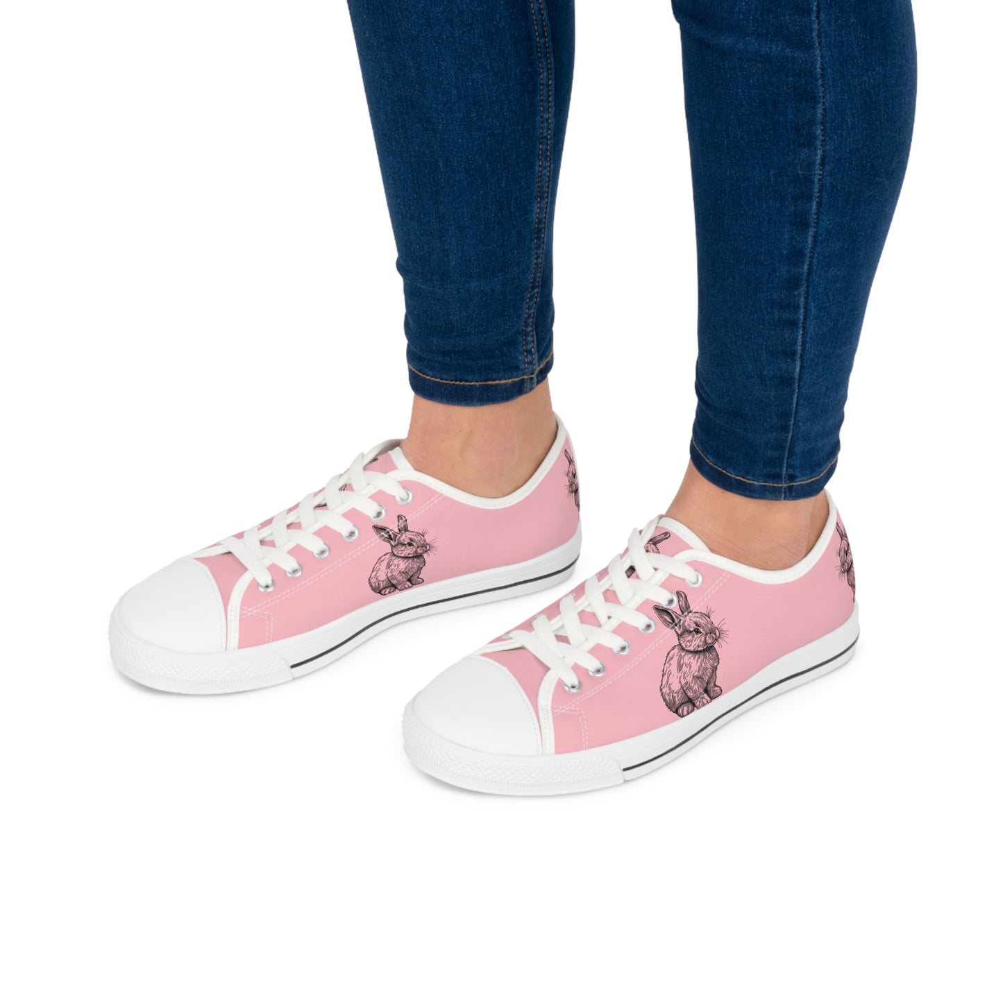 Women's Low Top Sneakers - Custom Design