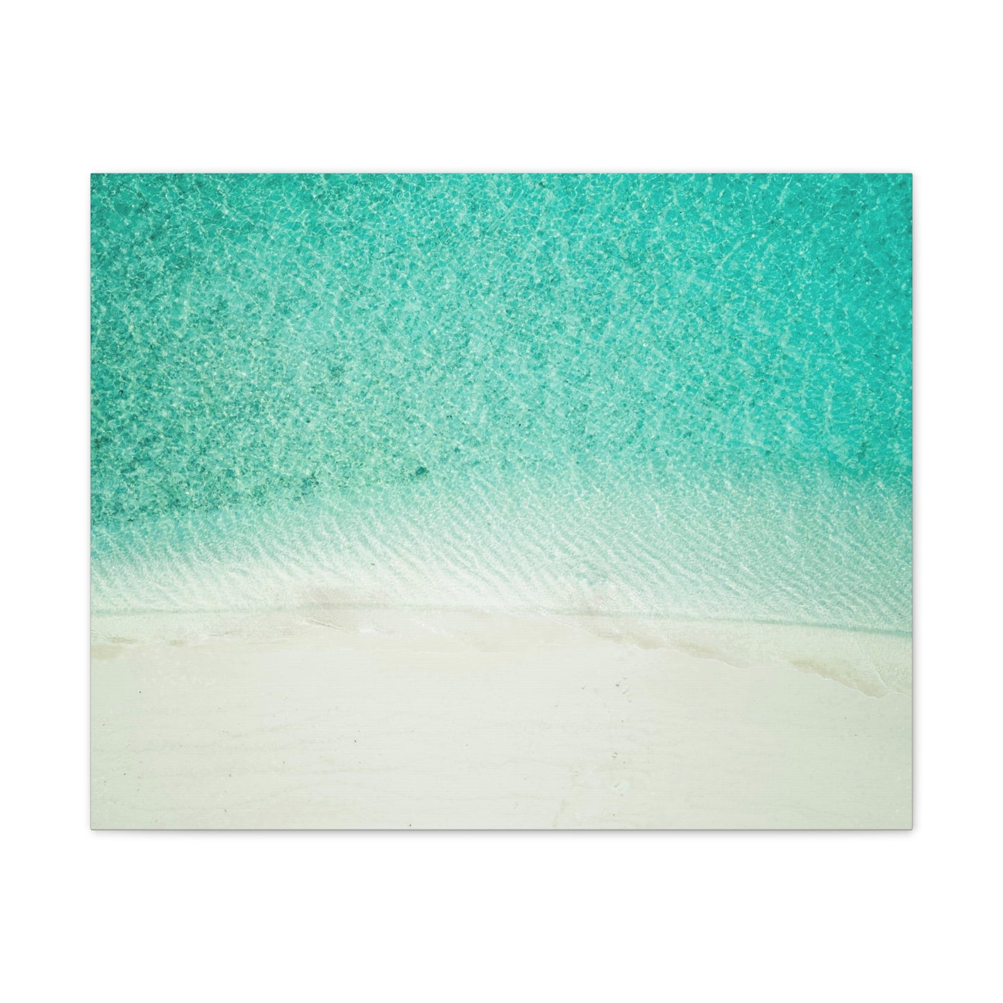 Relaxing Beach, Canvas Stretched, 2 Sizes Available 24"x16" & 36"x24" x 0.75"