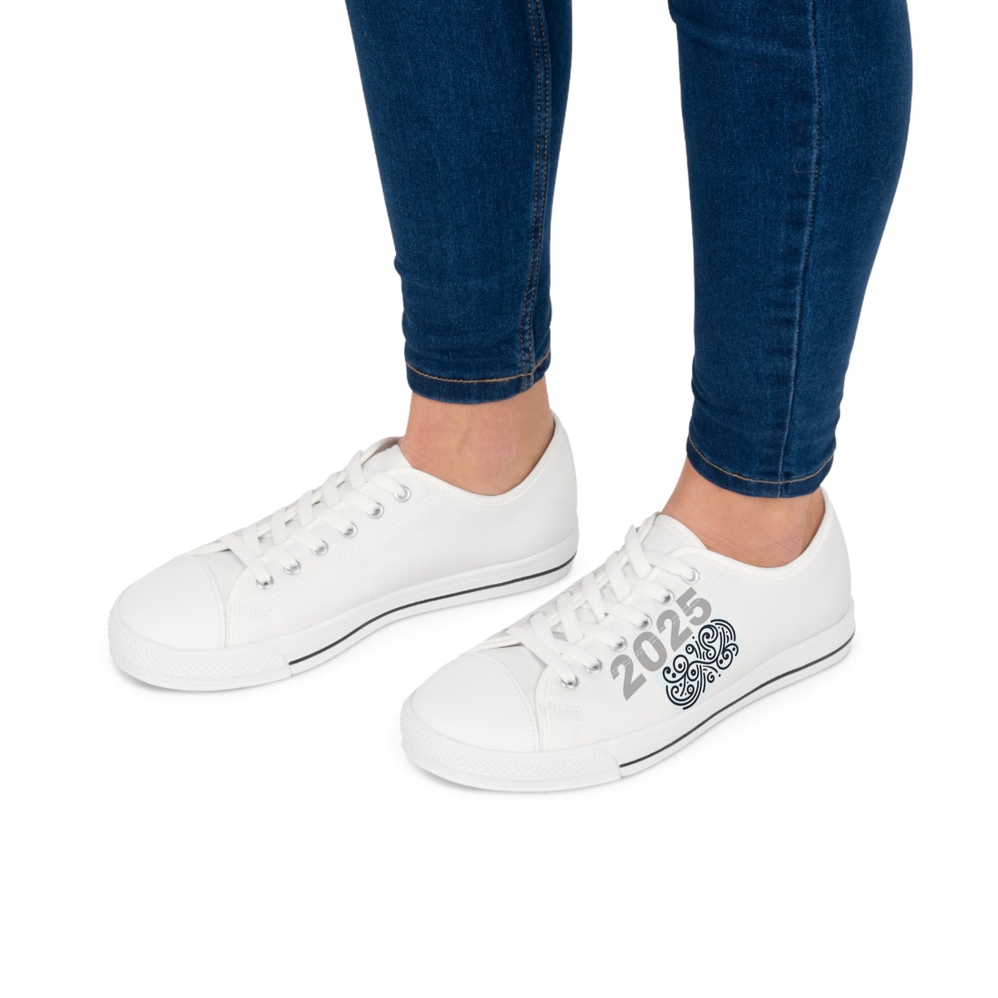 Women's Low Top Sneakers - Custom Design