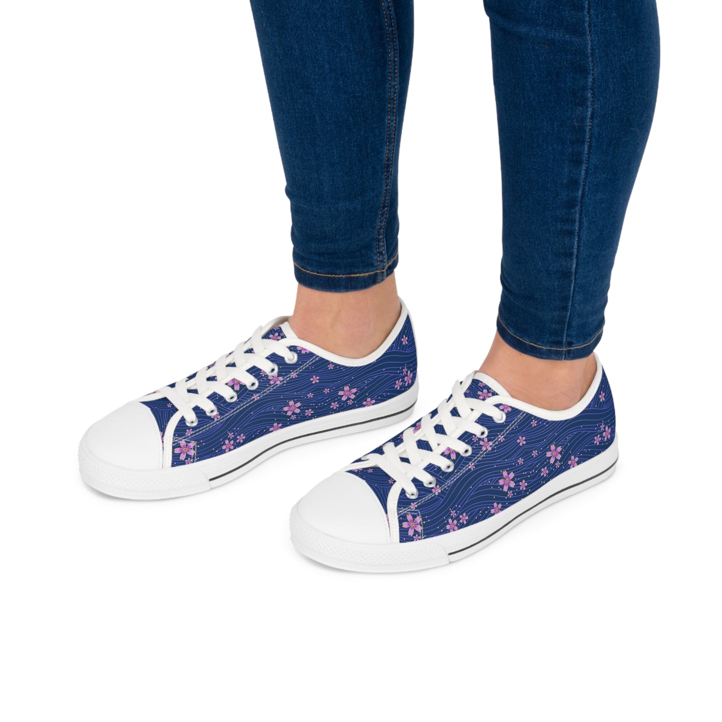 Women's Low Top Sneakers - Custom Design