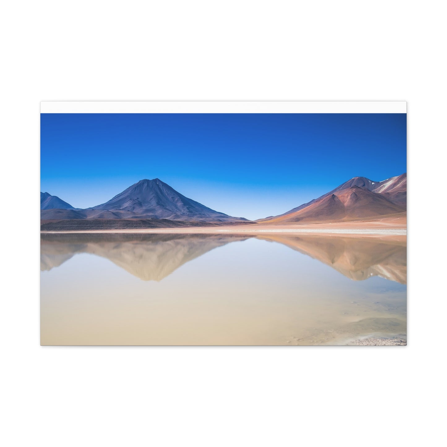 Reflections & Blue Sky, Canvas Stretched, 2 Sizes Available 24"x16" or 36"x24" x 0.75"