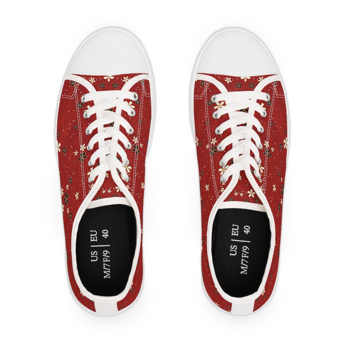 Women's Low Top Sneakers - Custom Design