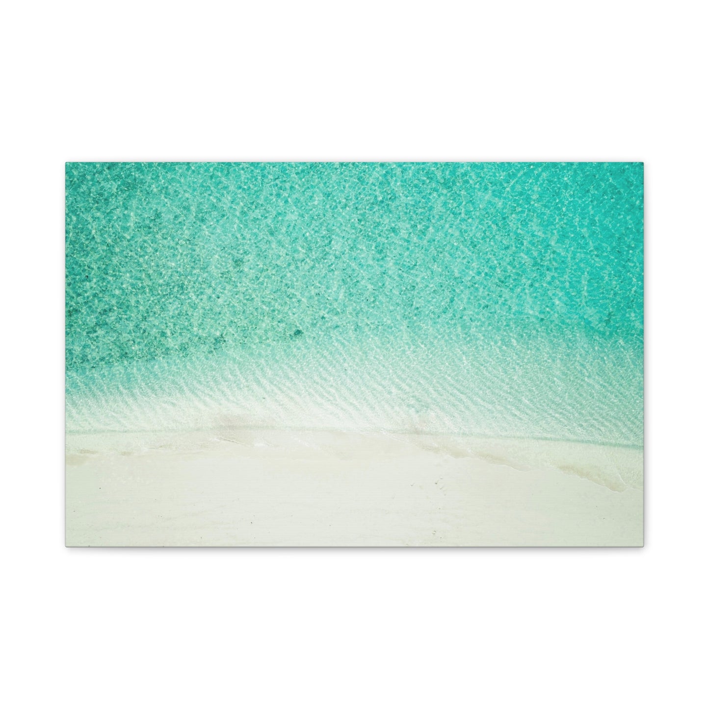 Relaxing Beach, Canvas Stretched, 2 Sizes Available 24"x16" & 36"x24" x 0.75"